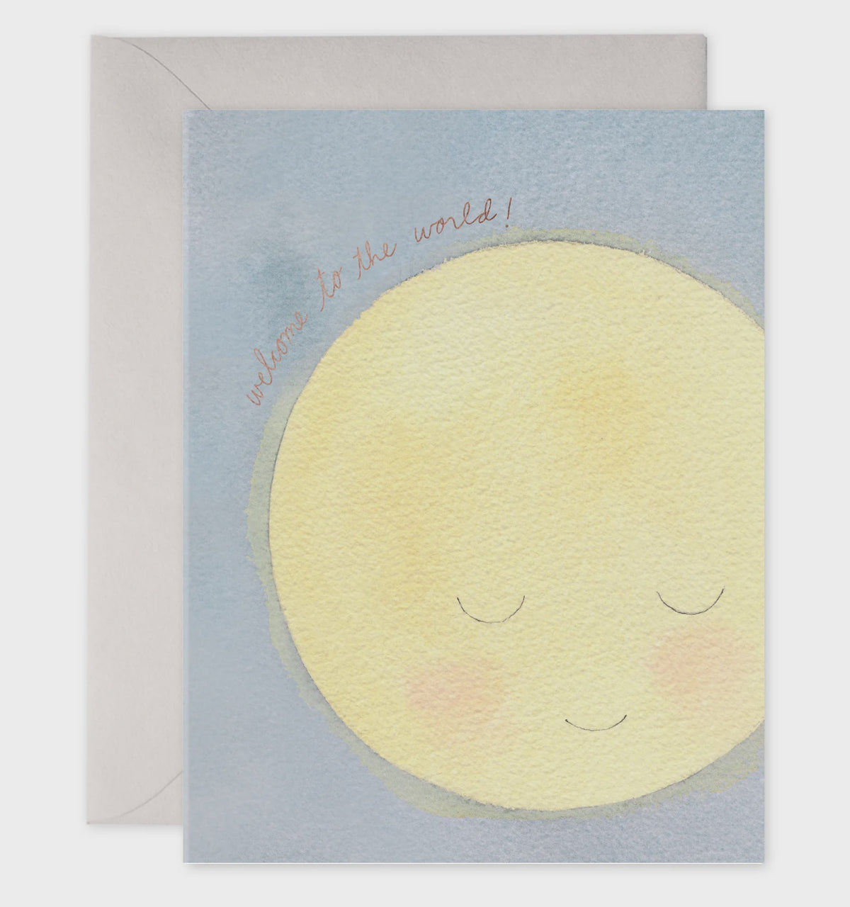 Card, Welcome to the World-Baby Moon