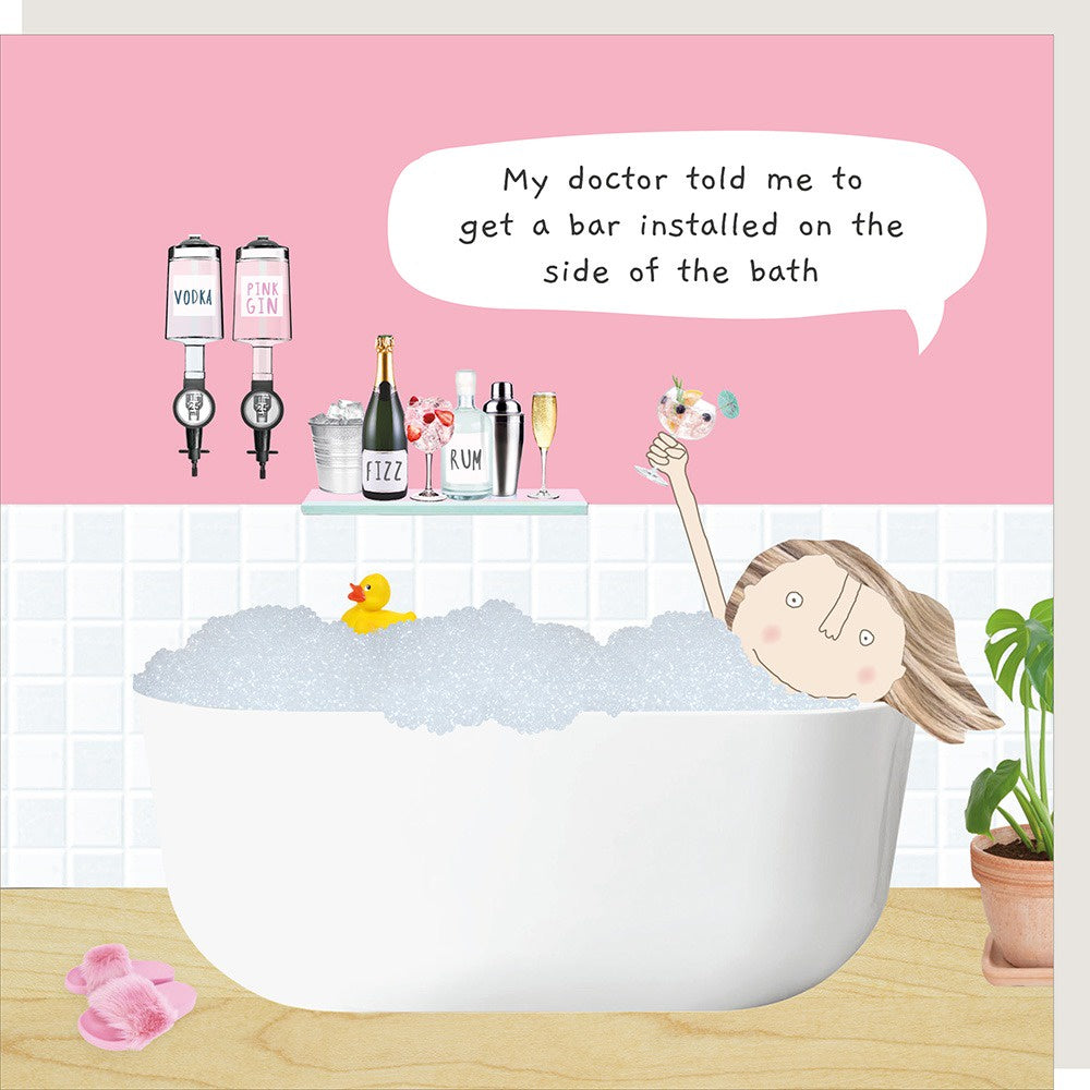 Bar Installed  Greeting Card