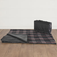 Picnic Blanket Tote  Black Tarten