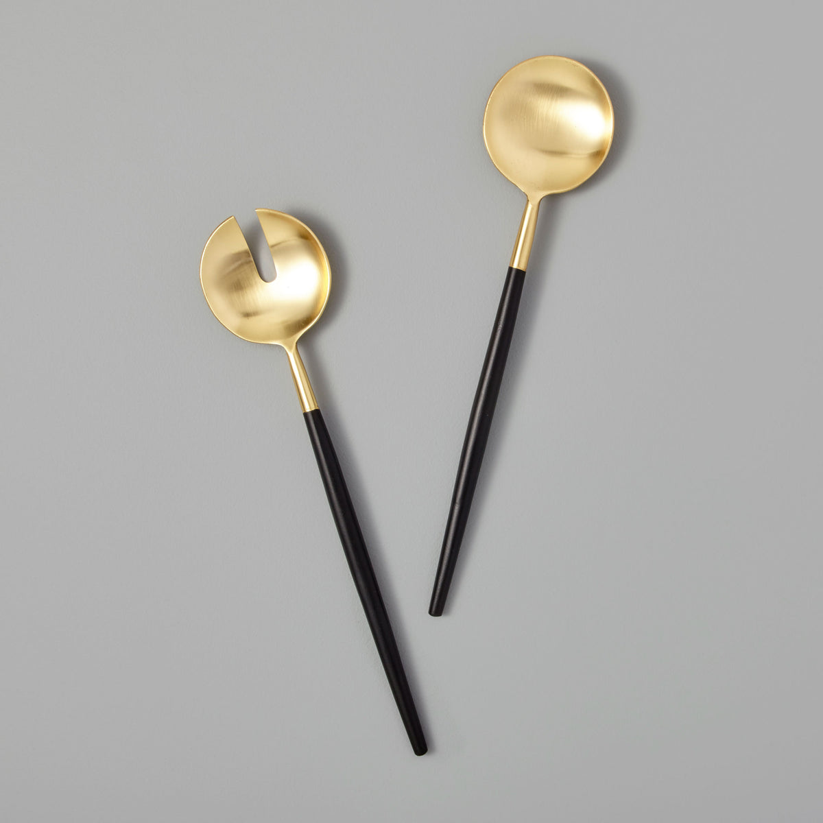 Dean Black & Gold Salad Servers