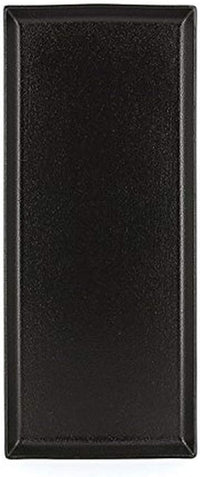 Revol Equinox Rectangle Cast Iron Black 12.75 x 6''