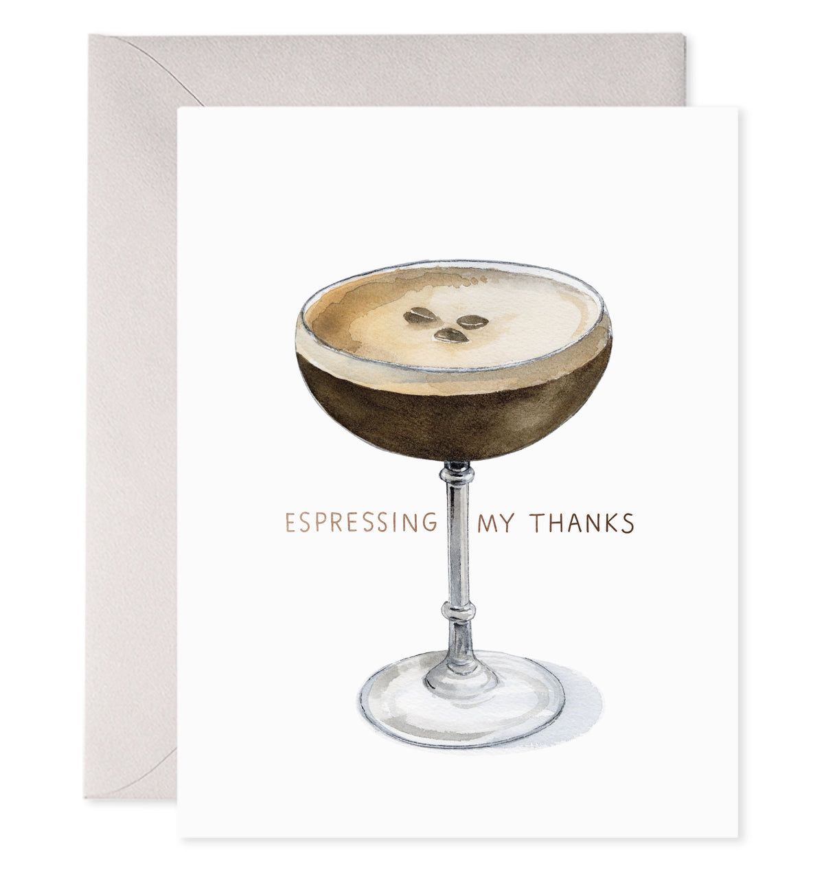 Espresso Greeting Card