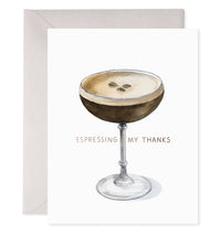 Espresso Greeting Card