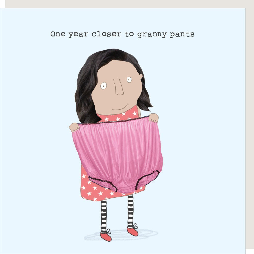 Granny Pants Birthday Card