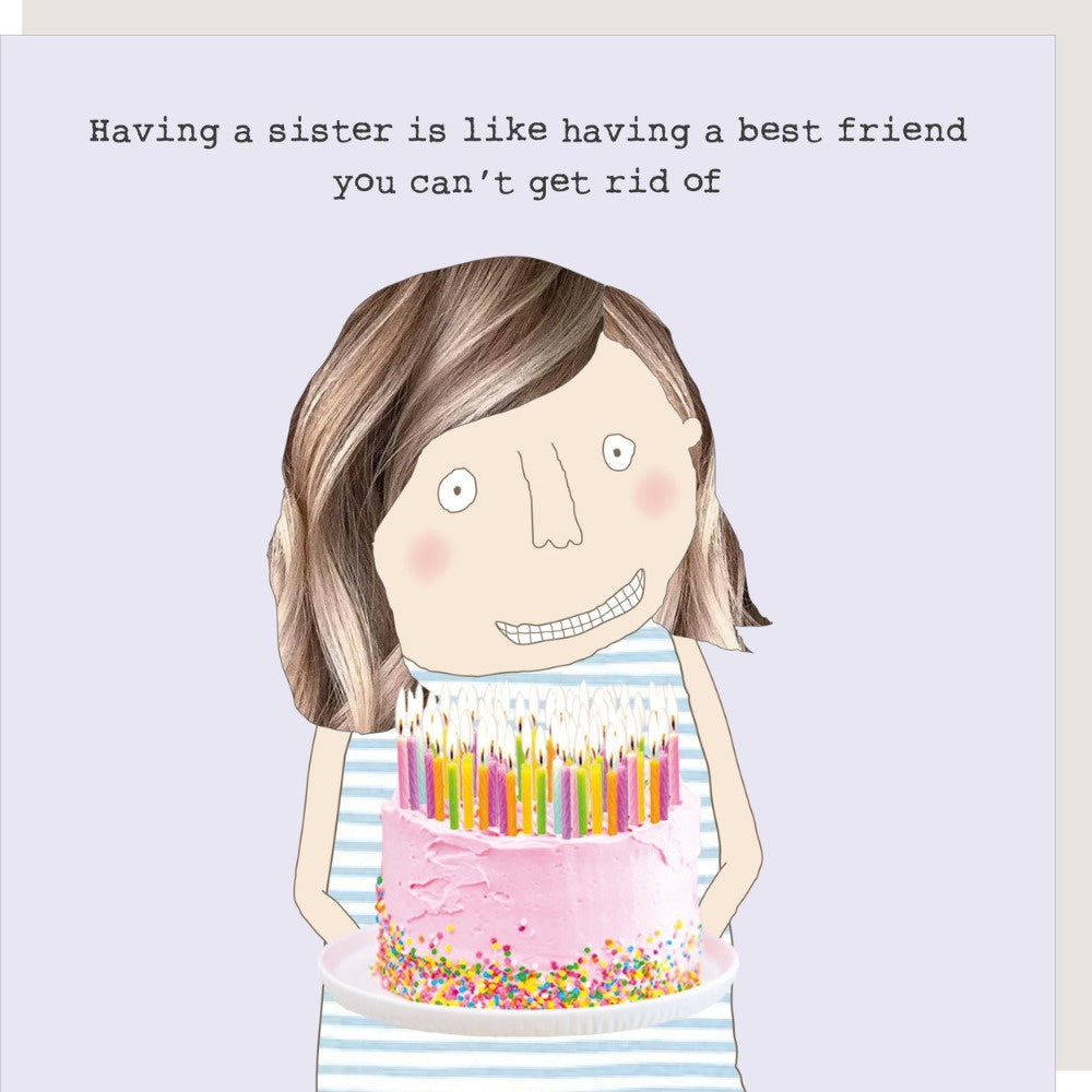 Sister Best Friend Birthday Card