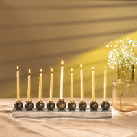 Menorah Copper Pomegranates