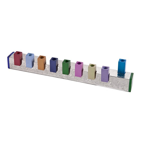 Menorah Squares multi Colour