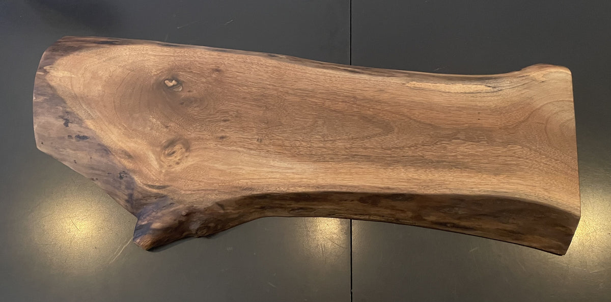 Hand  Finished Black Walnut Long Board  25'' X 10'' X 1.5''