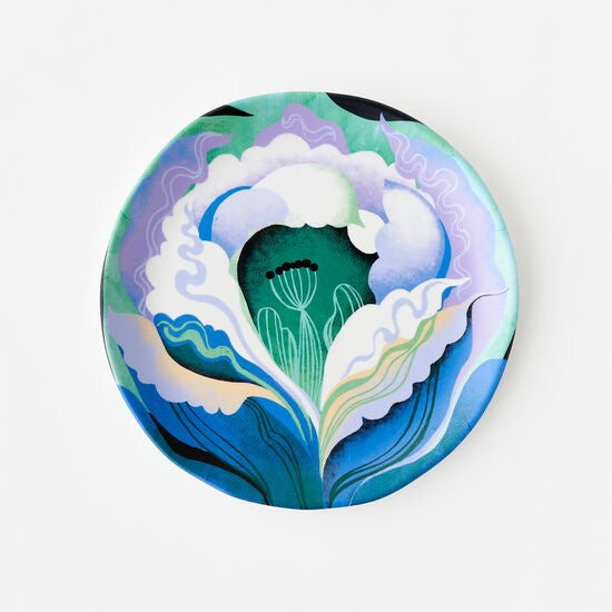 Georgia O'Keeffe  11'' Melamine Plate