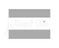 Mazel Tov Wedding Card- Foiled
