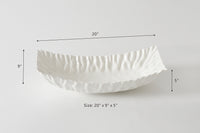 Decorative Entertaining Porcelain Serving Tray