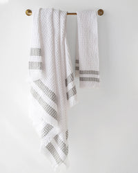 Belgian Waffle G.O.T.S Certified 100%  Cotton Bath Sheet