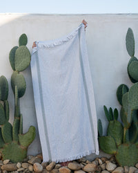 Mungo Gots 100% Organic Cotton Summer Towel-Sand Rock