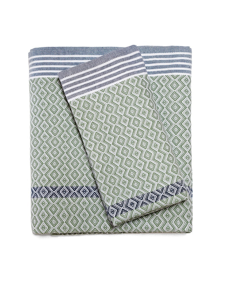 Mungo Pine Green Hand Towel