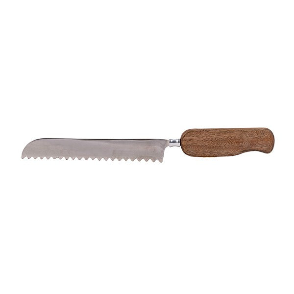 Wooden handle Challah Knife