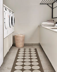 Pappelina Walnut-Linen Runner 5.25'