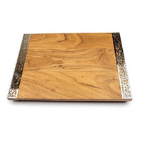 Acacia Wood Challah Board – Pomegranate Design