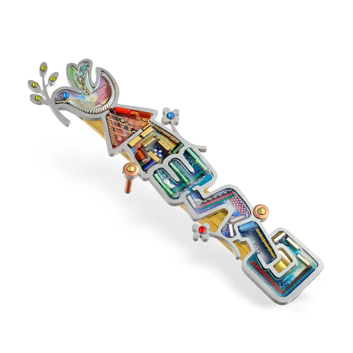 Shalom Doves of Peace Mezuzah