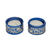 Travel Candle Holders -Blue