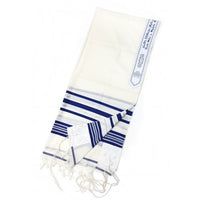 Talllit Blue & Silver Stripes  24'' x 72''