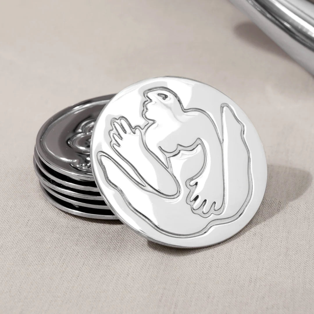 CaRRol BoYes set of 6 Coasters-Figures