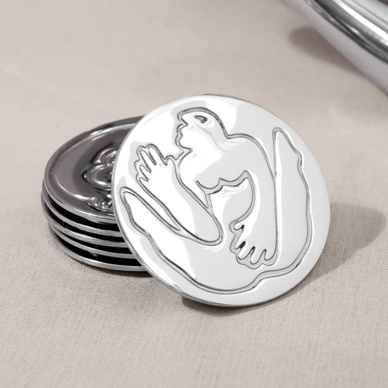 CaRRol BoYes set of 6 Coasters-Figures