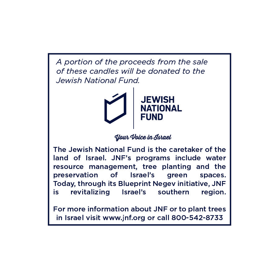 Frosted Premium Chanukah Candles