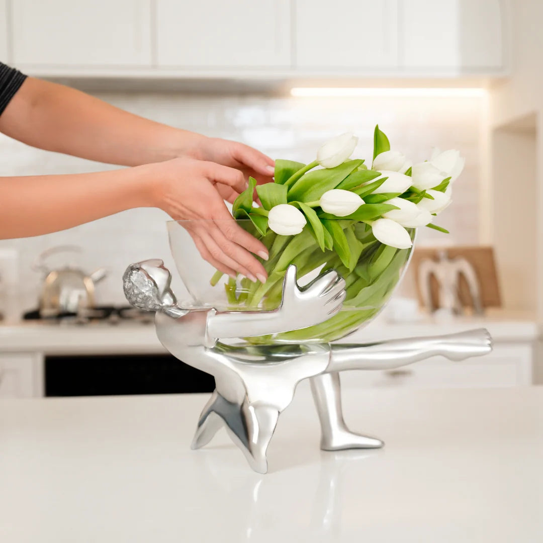 CaRRol BoYes Glass Bowl All Dressed up