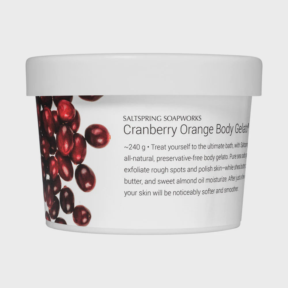 Cranberry Orange Gelato