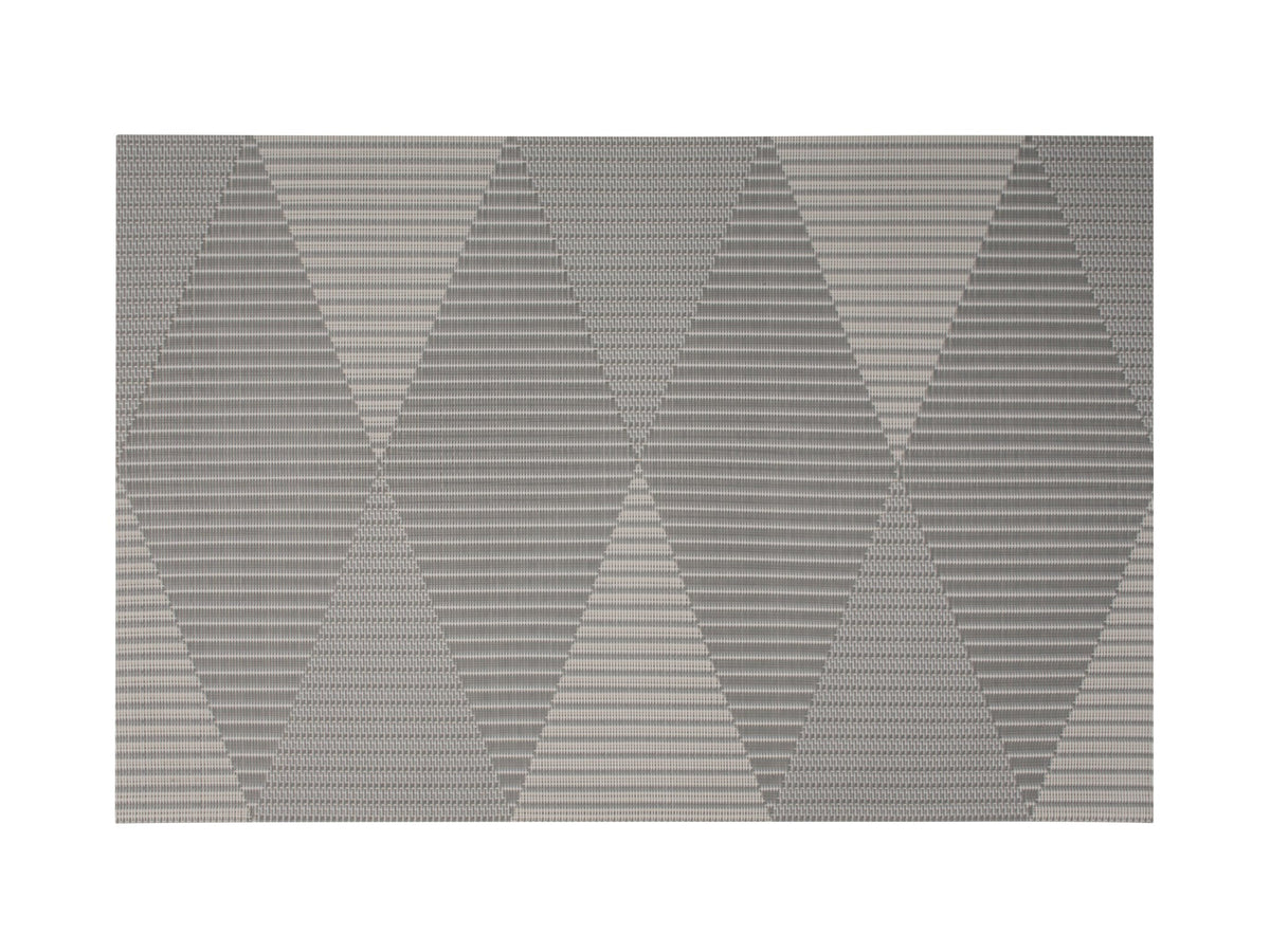 Placemat Dark Grey Chevron 12'' x 18''