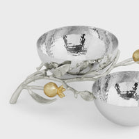 Michael Aram Pomegranate Double Bowl