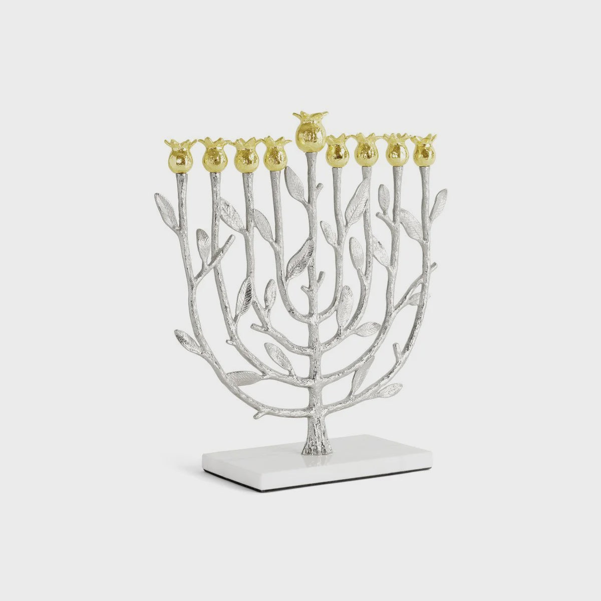 Silver & Gold Menorah