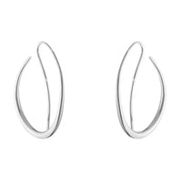 Georg Jensen, Double Ear Hoop in Sterling Silver