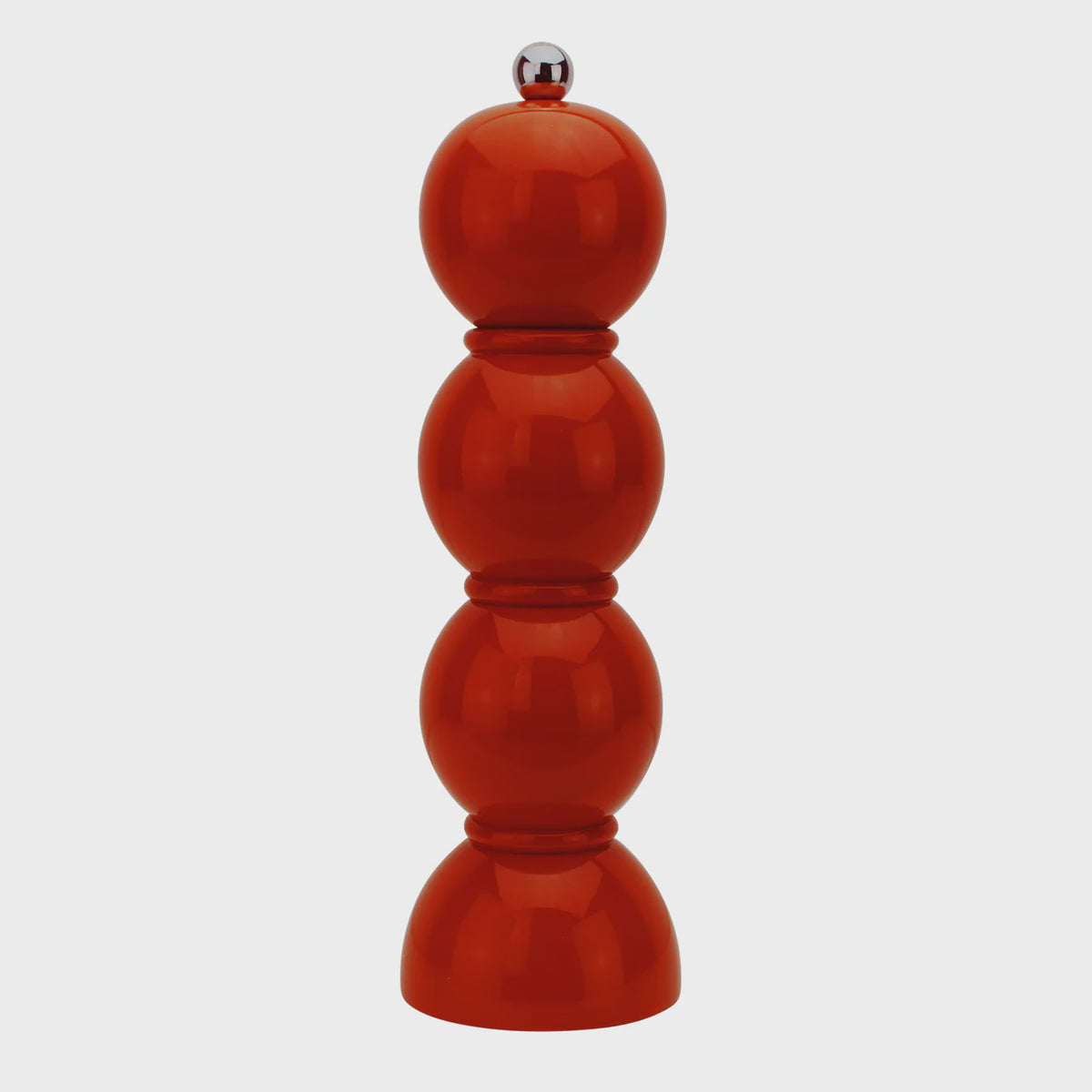 Bobbin Salt  or Pepper  Grinder, Red