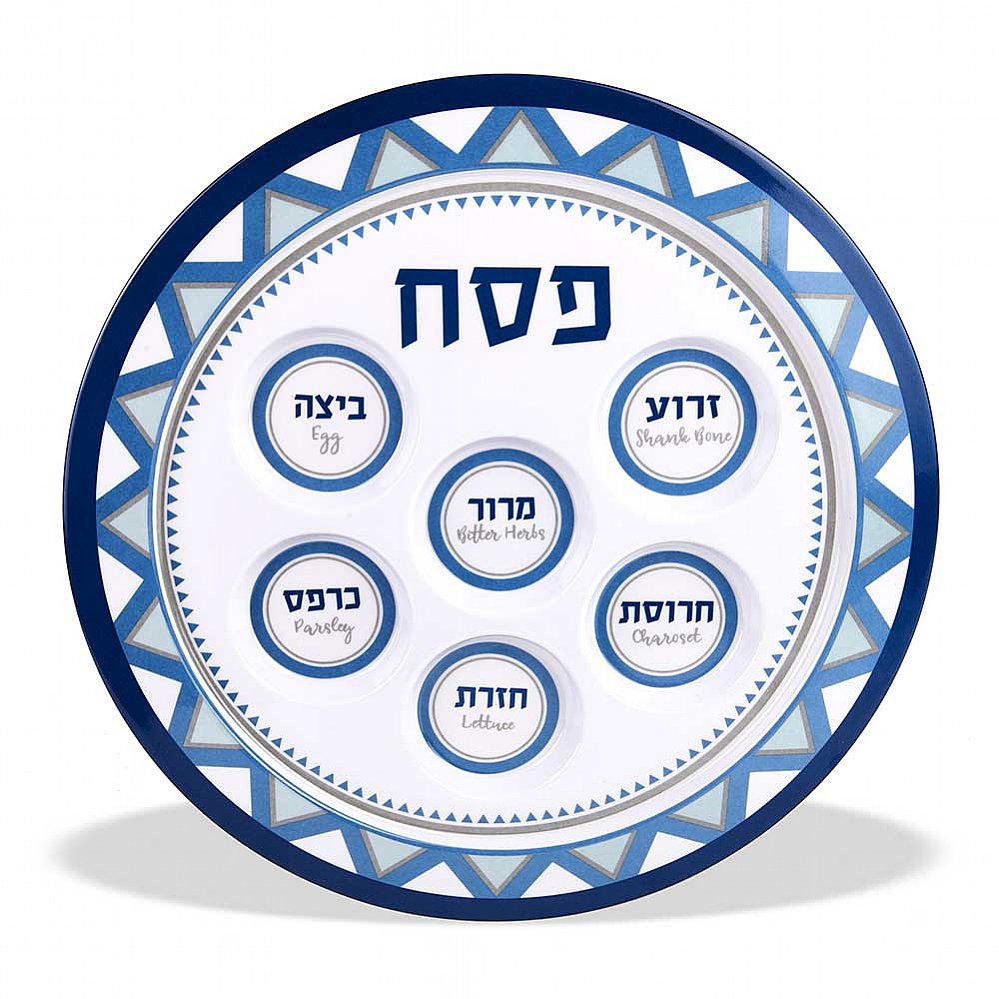 Melamine Passover Seder Plate – 12"