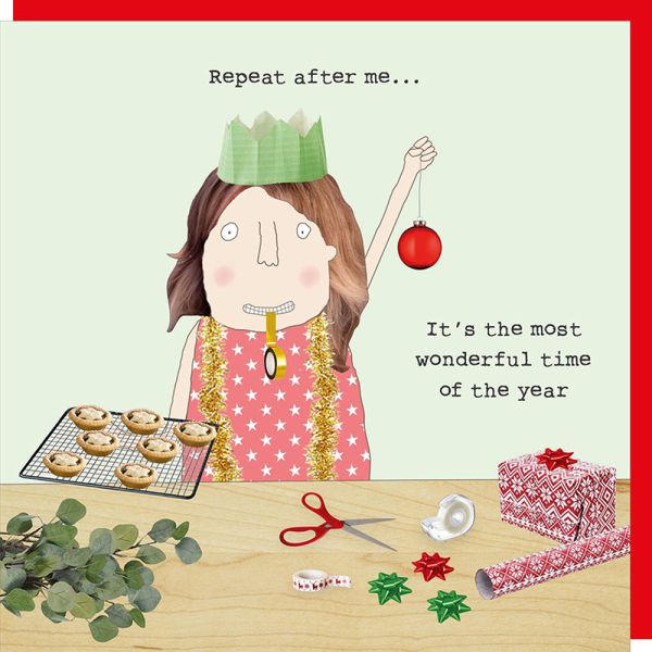 Christmas Card Repeat after me....