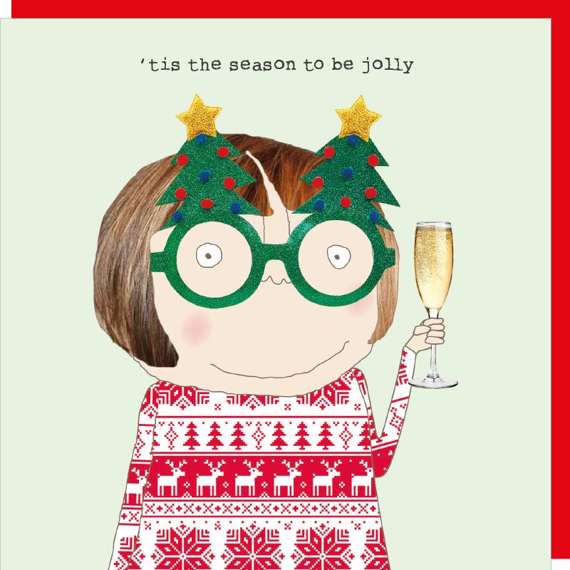 Christmas Card, Tis the Season to be jolly...