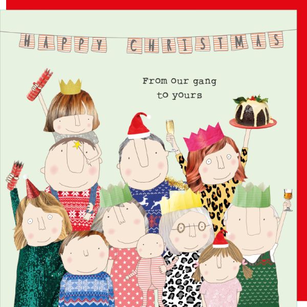 Christmas Card, From our Gang