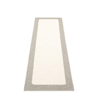 Ilda Warm Grey Vanilla Reversible 2 ft 4'' x 4 ft Pappelina Rug