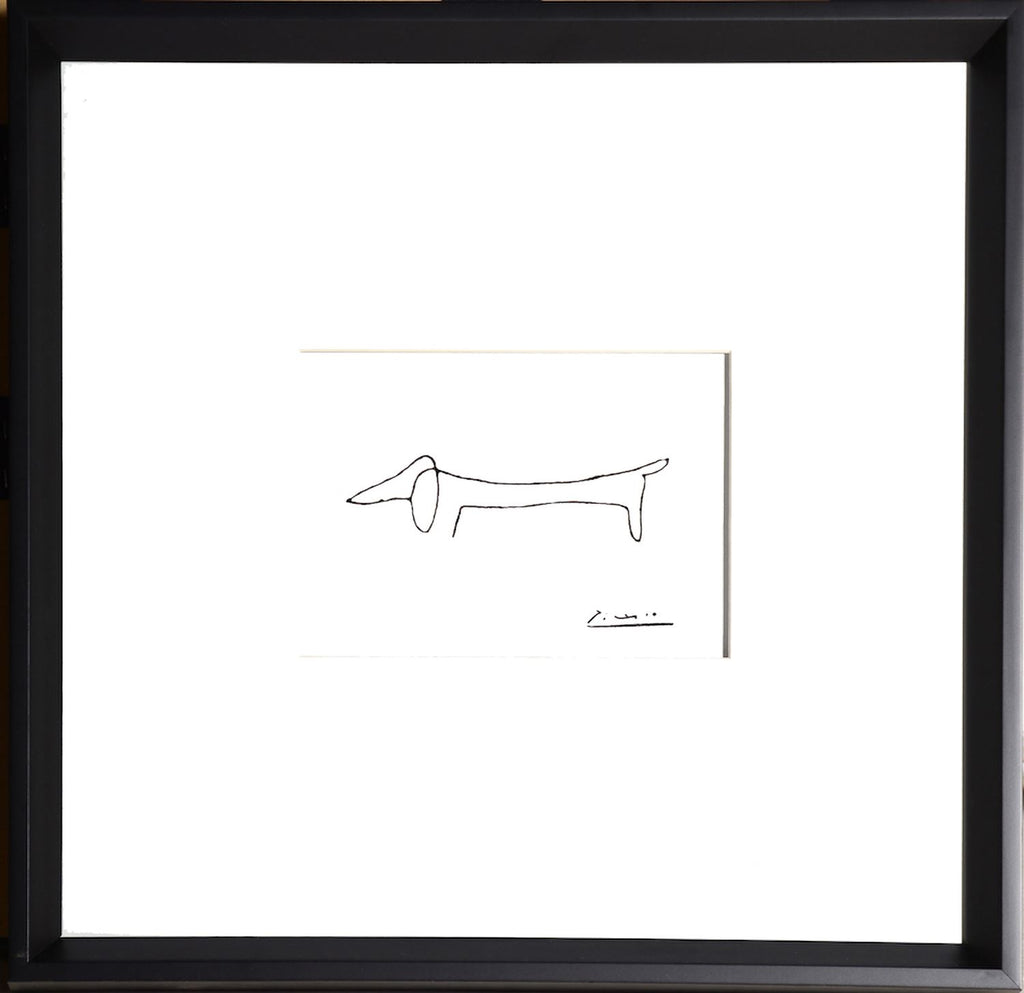 Wall Art, Picasso Dog 17.25'' x 17.25''