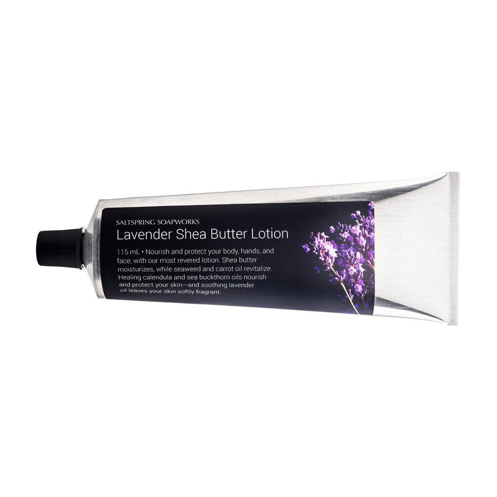 Hand Lotion, Saltspring Soap Works Lavender Shae Butter