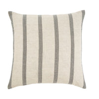 Stripe Belgium Linen Pillow 20'' x 20''