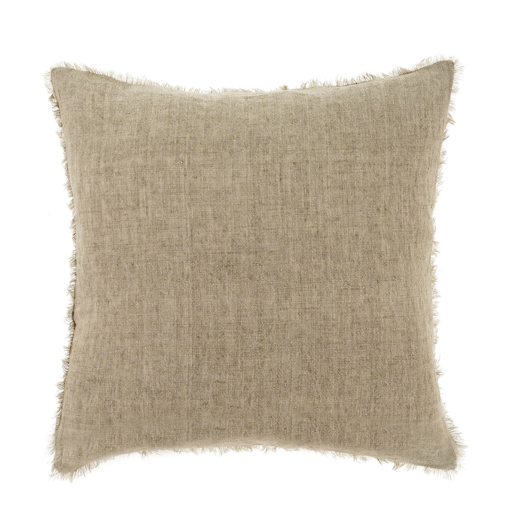 Belgium Linen Almond Pillow 20''x 20''