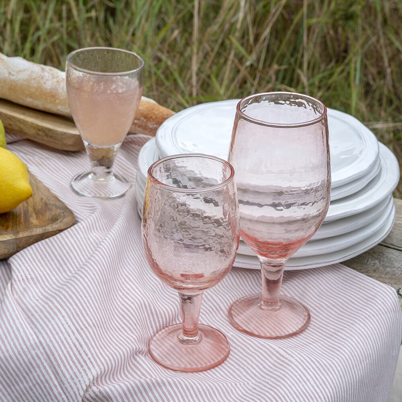 Valdes Wine Glass Pink