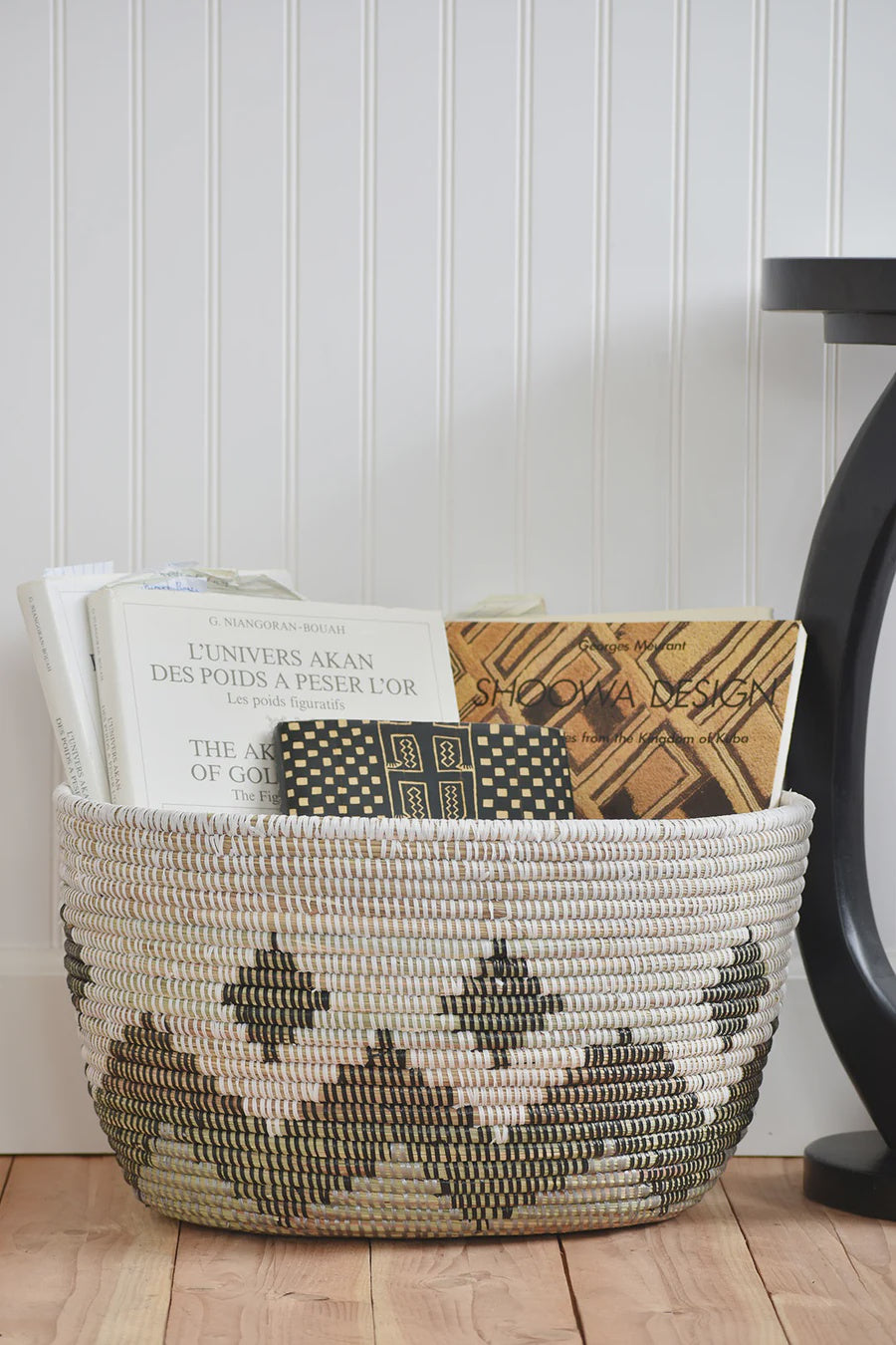 Knitting Basket-Diamond Design