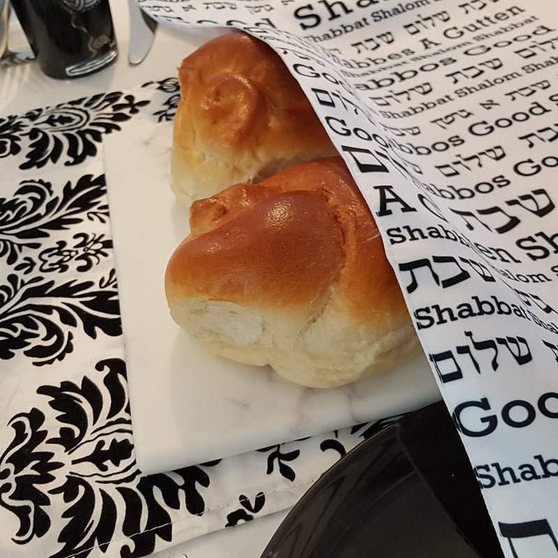 Candlestick Challah Cover