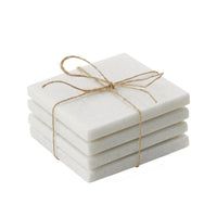 Marble 4 piece coaster set.- Kierszenblat & Reutter Wedding Registry