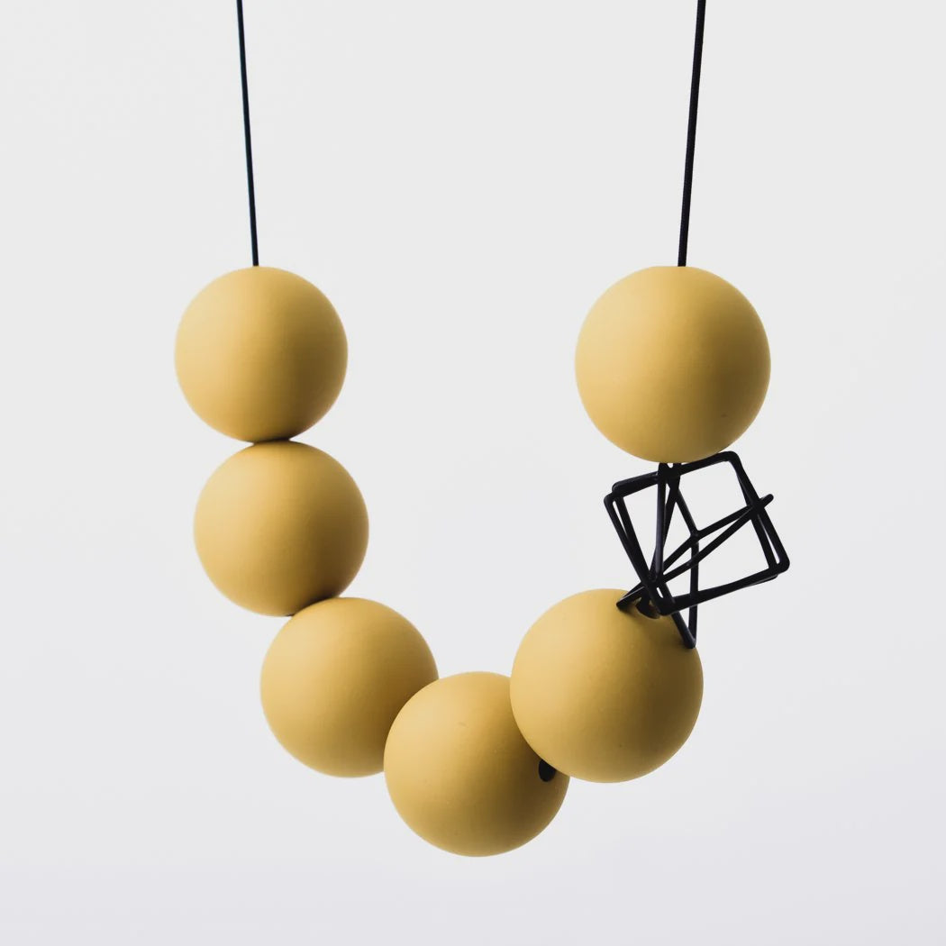 Bonbons Black Dijon Necklace