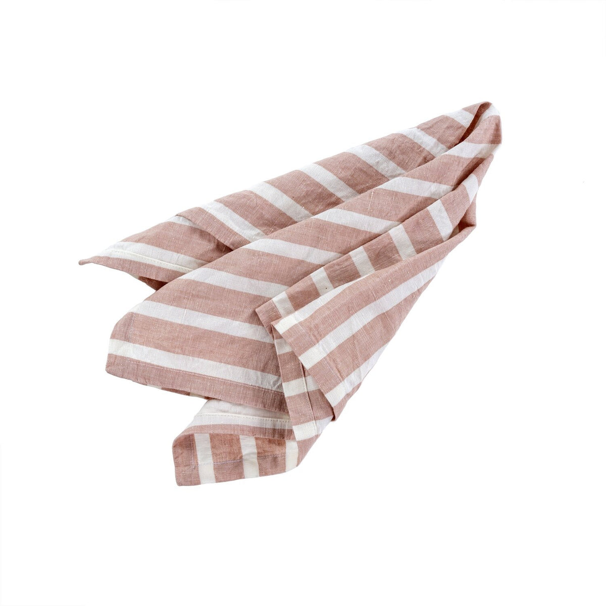 Positano Coral Linen Cotton Napkins  set /4