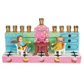 Tea Party Menorah